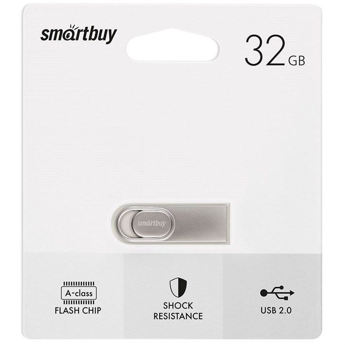 USB флеш накопитель 32 Gb SmartBuy M3 Metal SB32GBM3 XMC113558 - фото 473044