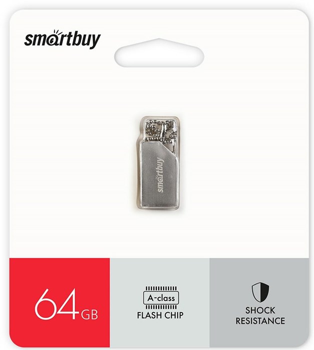 USB флеш накопитель 64 Gb SmartBuy MU30 Metal  SB064GBMU30 XMC118496 - фото 473285