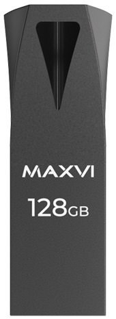 USB флеш накопитель_128 Gb Maxvi MK2 Dark grey монолит, металл / FD128GBUSB20C10MK2 XMC118635 - фото 473396