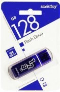 USB флеш накопитель_128 Gb SmartBuy Glossy Dark Blue SB128GBGS-DB USB 3.0 XMC88850 - фото 473443