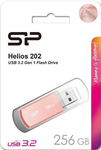 USB флеш накопитель_256 Gb Silicon Power Helios 202 Pink USB 3.0 / алюминий / SP256GBUF3202V1P XMC114287 - фото 473504