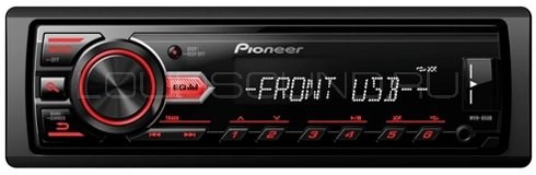 Автомагнитола Pioneer  MP3/WMA MVH-85UB красная подсветка, USB, поддержка Android XMC117611 - фото 474134