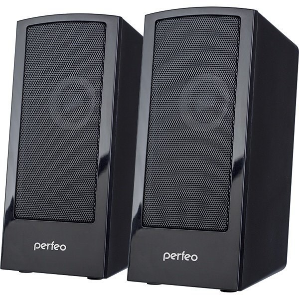 Акустическая система Perfeo (PF_A4426) Calibr черный 2.0, 2х3Вт,USB - фото 474886