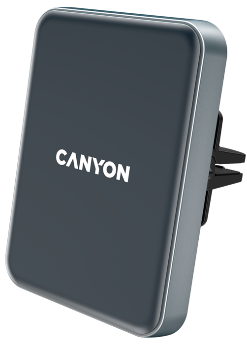 Держатель Canyon CA-15, 15W магнитный,  Зарядка любых смартфонов с технологией QI XMC111205 - фото 477514