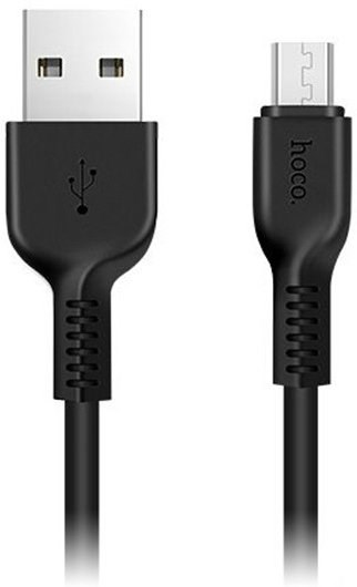 Кабель Hoco (X13) USB-micro USB  1 м, черный XMC99642 - фото 478327