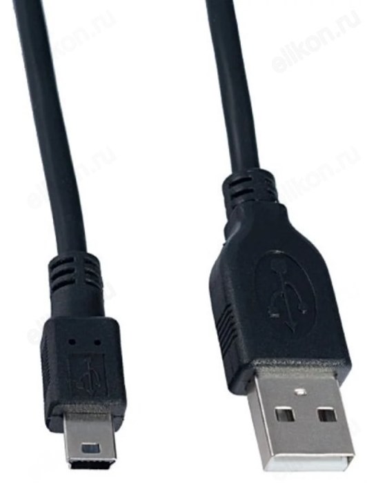 Кабель Perfeo (U4301) mini USB черный, 1 м XMC113902 - фото 478446