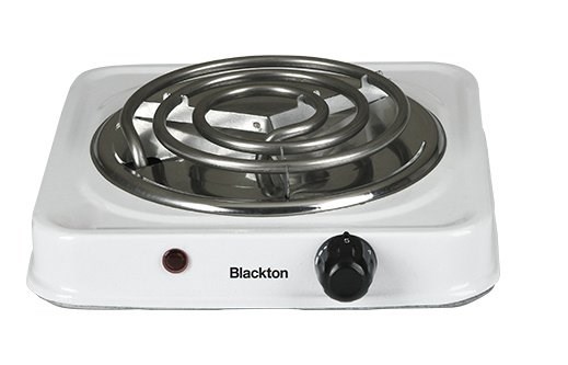 Плитка электрическая BLACKTON Bt HP101W Белый 1000 Вт, 1 конфорка,ТЭН XMC113508 - фото 482095