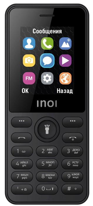 Сотовый телефон INOI 109 Black XMC103503 - фото 484460