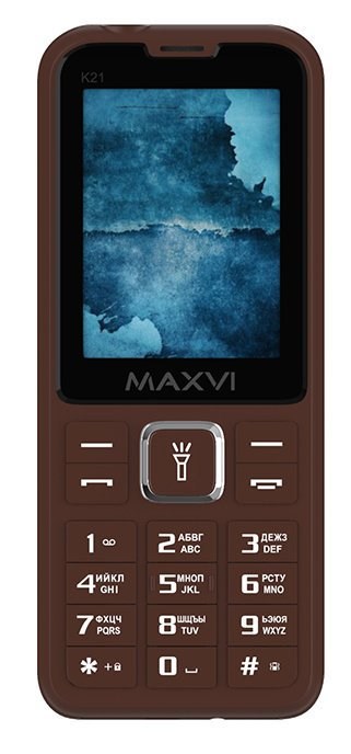 Сотовый телефон MAXVI K21 Chocolate XMC113985 - фото 485176