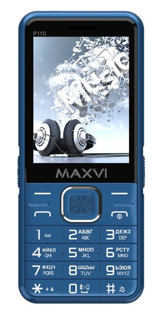 Сотовый телефон MAXVI P110 Marengo XMC120501 - фото 485238