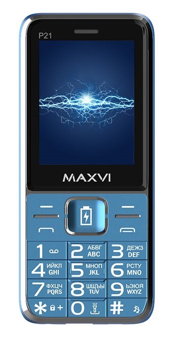 Сотовый телефон MAXVI P21 Marengo - фото 485306