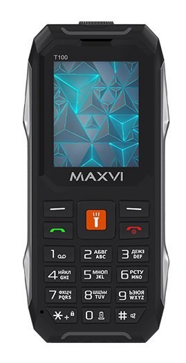 Сотовый телефон MAXVI T100 Black XMC117920 - фото 485370