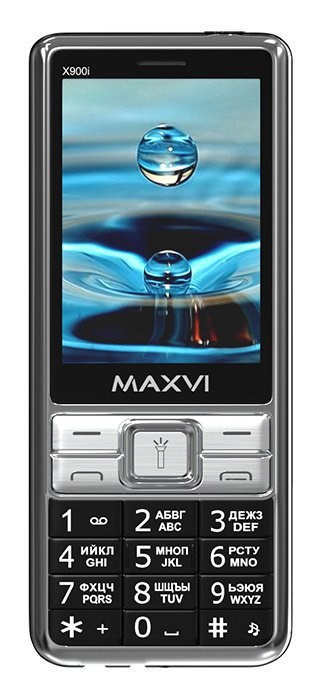 Сотовый телефон MAXVI X900i Black XMC113730 - фото 485446