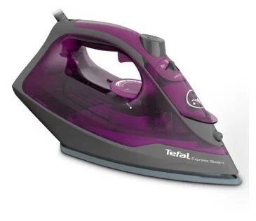 Утюг TEFAL FV2847E0 2400Вт,кераич.подошва,вертик.пар XMC120441 - фото 487195