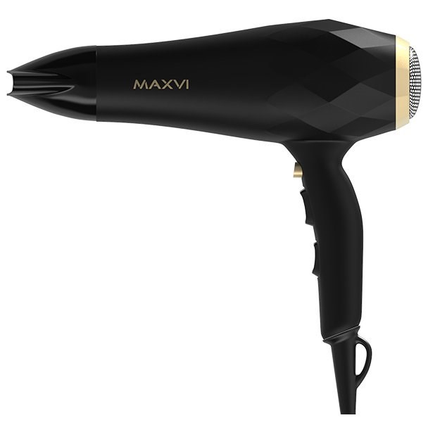 Фен MAXVI HD2201 черный 2200Вт, 5 режимов XMC119129 - фото 487298