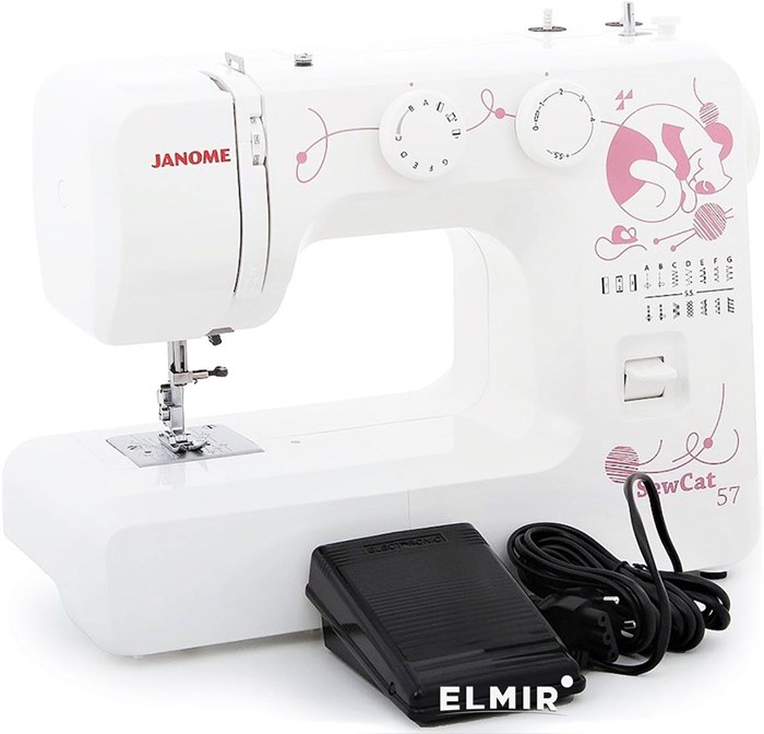 Швейная машина Janome Sew Cat 57 XM1909555 - фото 498840