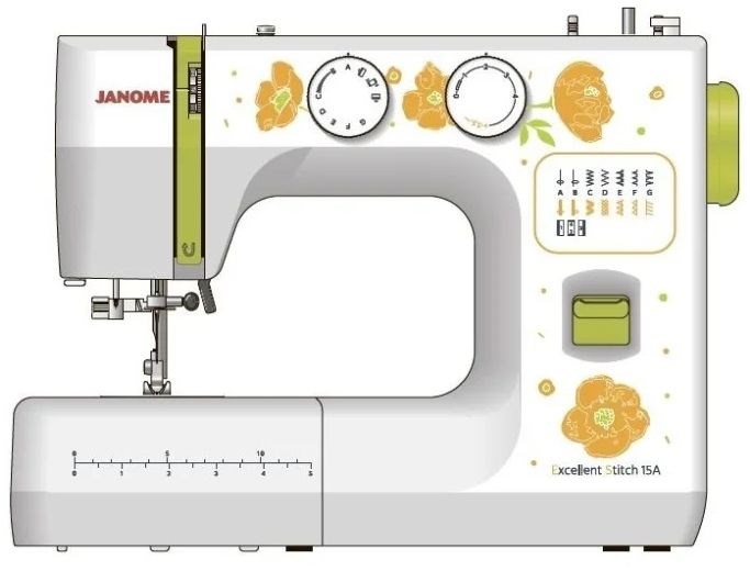 Швейная машина Janome Excellent Stitch 15A XM1421022 - фото 498914