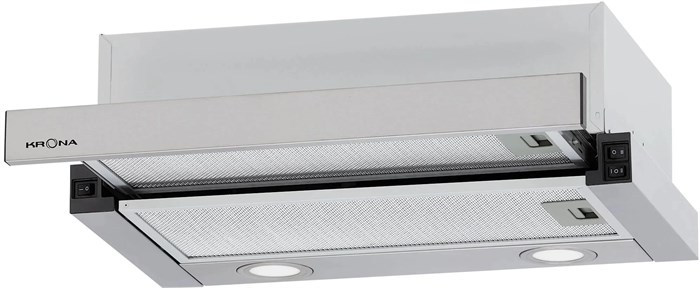 Вытяжка встраиваемая Krona KAMILLA T 500 INOX XM2020927 - фото 55661