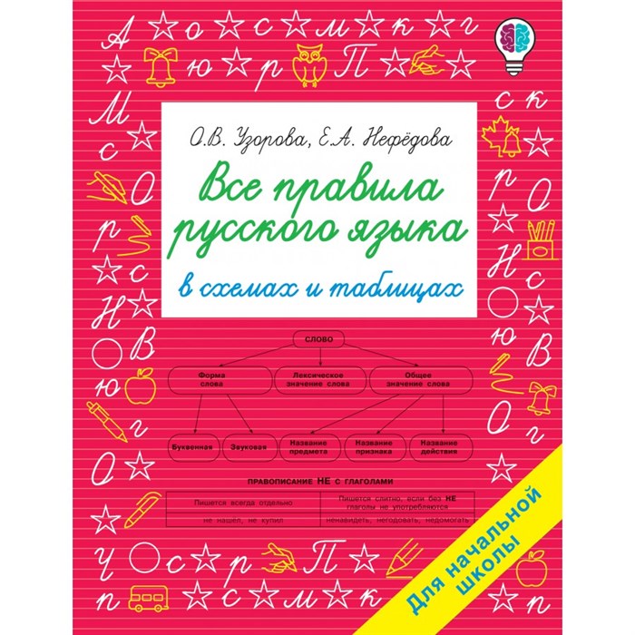 Русский язык. Для начальной школы. Все правила в схемах и таблицах. Справочник. Узорова О.В. АСТ XKN1734601 - фото 560488