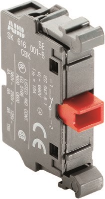 Контактный блок MCB-01 фронтального монтажа 1НЗ 1SFA611610R1010 ABB ABB XRS1SFA611610R1010 - фото 568182