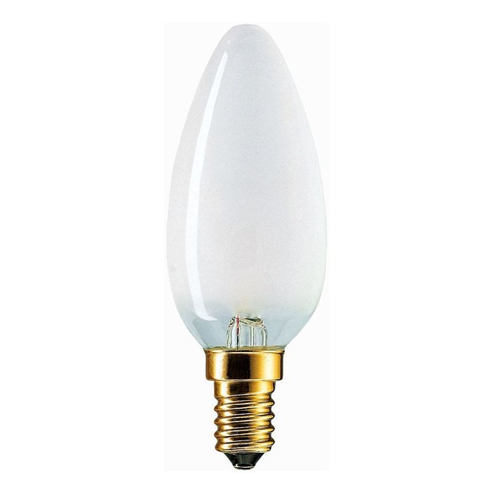 Лампа накал. свеча Stan B35 60W 230V E14 FR матовая 926000007764 Philips Philips XRS926000007764 - фото 571115