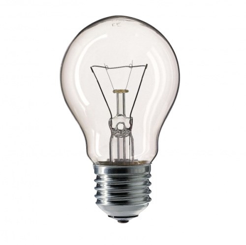 Лампа накаливания Stan 60W E27 230V A55 CL прозрачная - 926000002616 (926000006627) Philips Philips - фото 571152