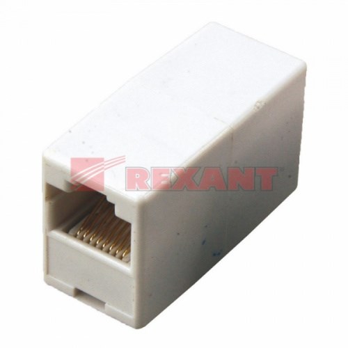 Адаптер проходной UTP RJ-45(8P8C), CAT 5e, 50 шт 03-0101 REXANT REXANT XRS03-0101 - фото 575642