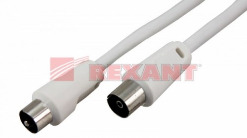 Удлинитель штекер TV - гнездо TV белый, 7 м 18-0006 REXANT REXANT XRS18-0006 - фото 575998