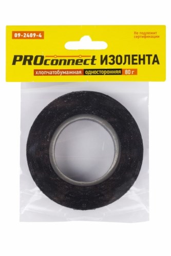 Изолента ХБ 18 х 0,35 мм, (ролик 11,3 м / 80 г) 2 - ПОЛ 09-2409-4 PROconnect PROconnect XRS09-2409-4 - фото 583300