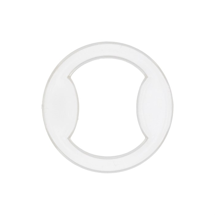 "BLITZ" CP02-13 кольцо пластик 13 мм 100 шт прозрачный - фото 625426