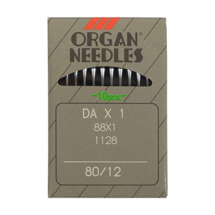 Иглы для пром. шв. машин "ORGAN" DA*1 10 шт. №080 - фото 648849