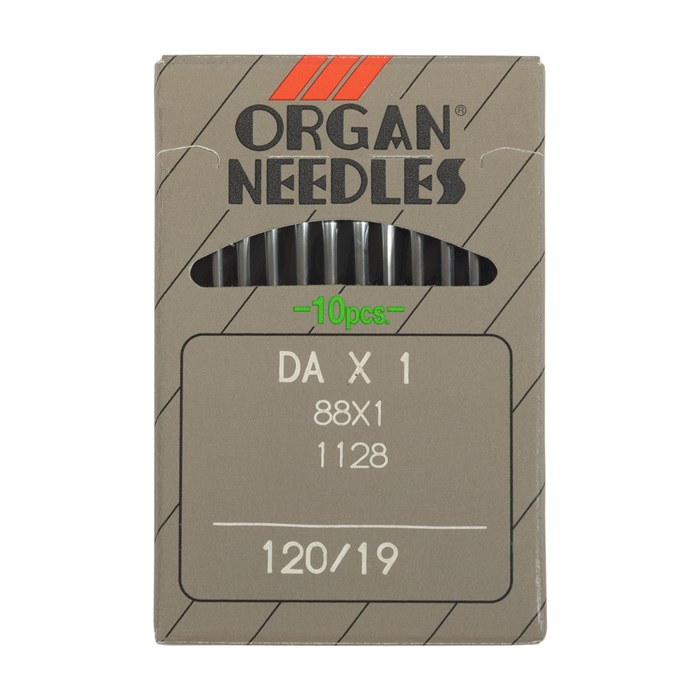 Иглы для пром. шв. машин "ORGAN" DA*1 10 шт. №120 - фото 648861