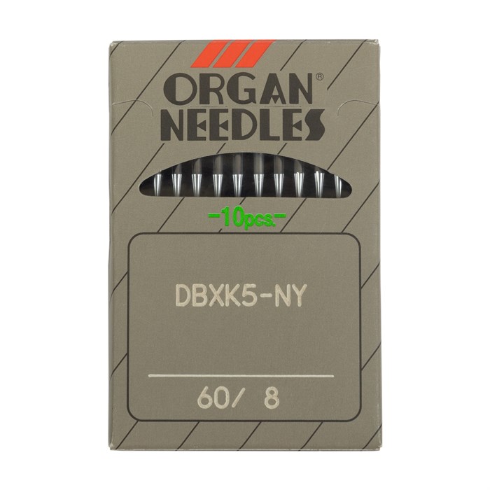 Иглы для пром. шв. машин "ORGAN" DB x K5 10 шт. №060 - фото 648864