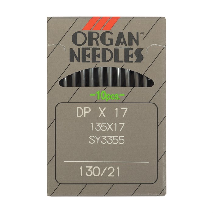 Иглы для пром. шв. машин "ORGAN" DP*17 10 шт. №130 - фото 648939