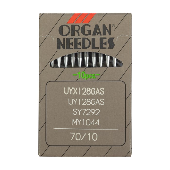 Иглы для пром. шв. машин "ORGAN" UY x 128 GAS 10 шт. №070 XG5634584492 - фото 648942