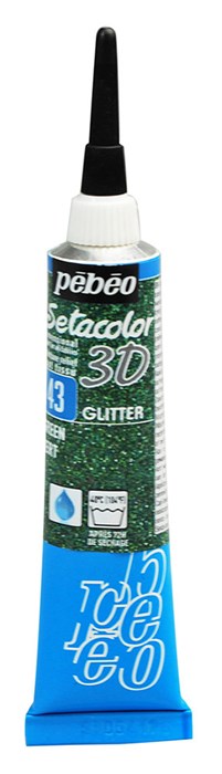 "PEBEO" Контур по ткани с микро-глиттером Setacolor 3D 20 мл - фото 650143