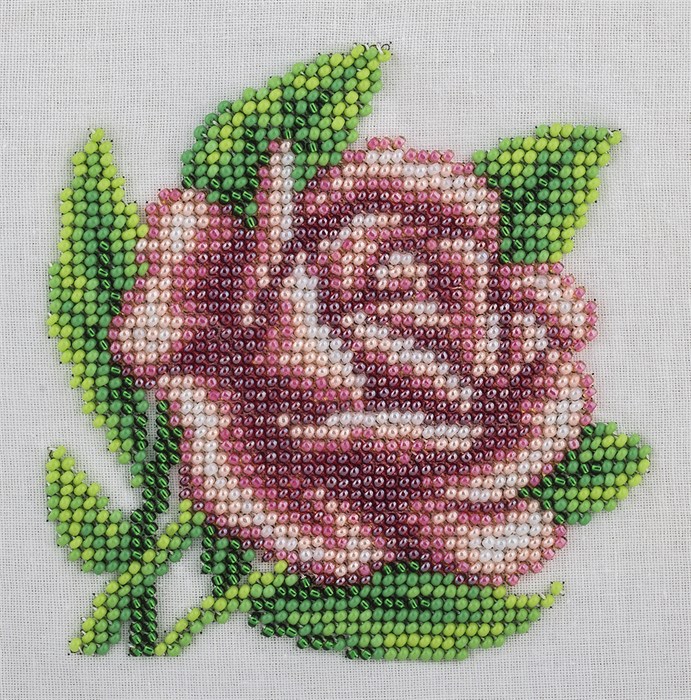 "Klart" набор для вышивания 8-169 "Королевская роза" 12 х 12 см - фото 661862
