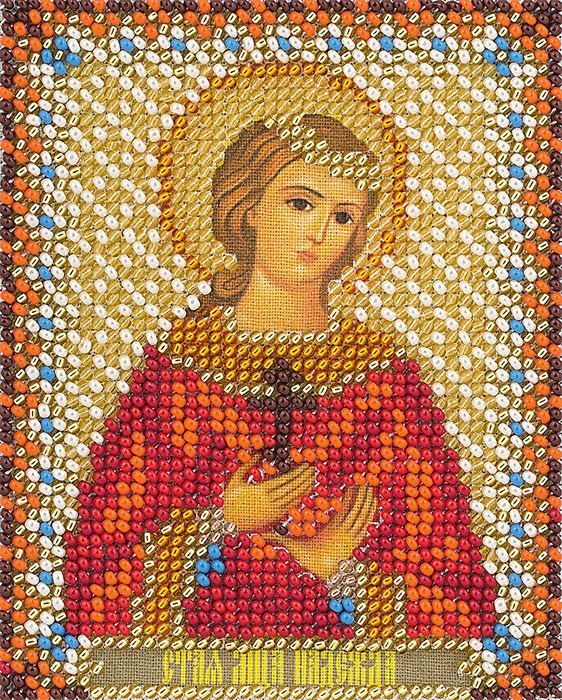 Набор для вышивания "PANNA" CM-1493 "Икона Святой мученицы Надежды Римской" 8.5 х 10.5 см - фото 664533