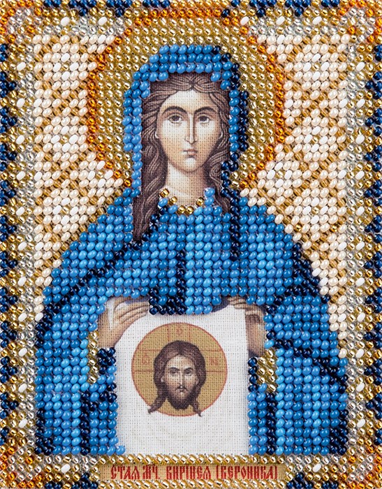 Набор для вышивания "PANNA" CM-1749 "Икона Святой мученицы Виринеи (Вероники) Едесской" 8.5 х 11 см - фото 664547
