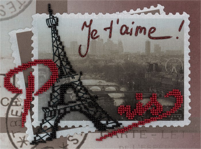 Набор для вышивания "PANNA" GM-1533 "Воспоминания о Париже" 20 х 15 см - фото 664696