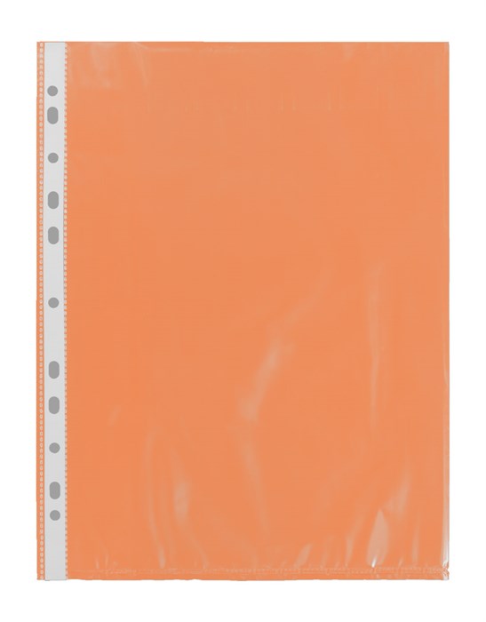 "Expert Complete" Premier Файл-вкладыш, цветной A4 50 шт. 35 мкм матовый оранжевый EC260804 - фото 688175