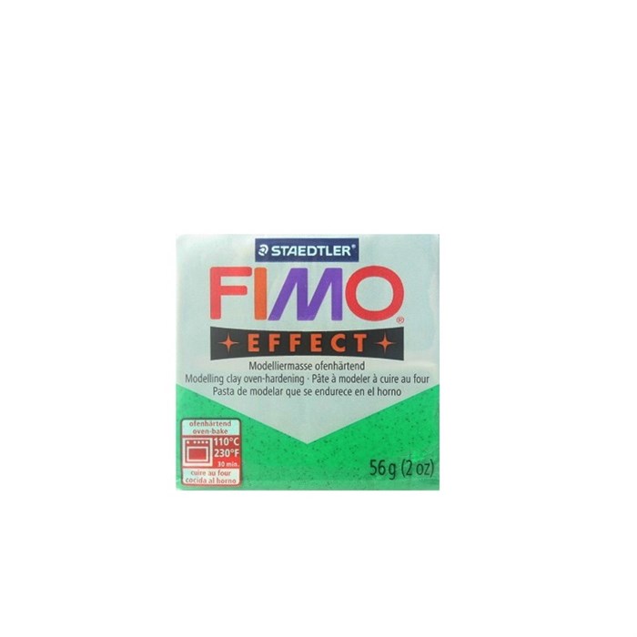 "FIMO" Effect полимерная глина 57 г 8020-502 зелёный металлик XG8010200278 - фото 697569