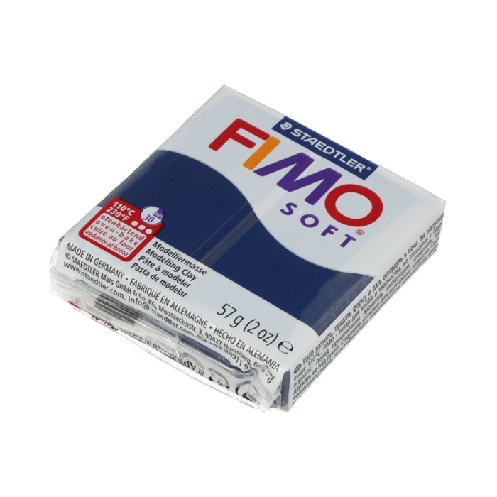 "FIMO" Soft полимерная глина 57 г 8020-35 королевский синий XG8010200293 - фото 697655