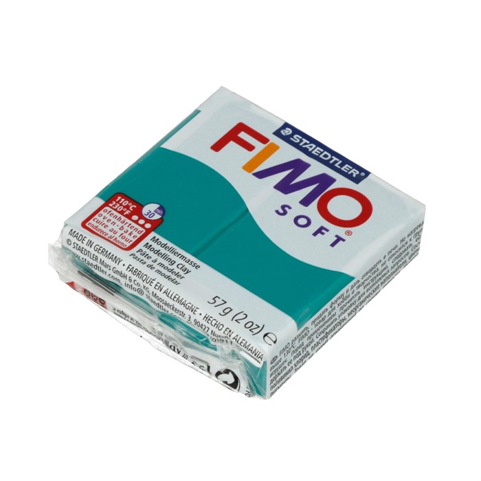 "FIMO" Soft полимерная глина 57 г 8020-56 изумруд XG8010200300 - фото 697669