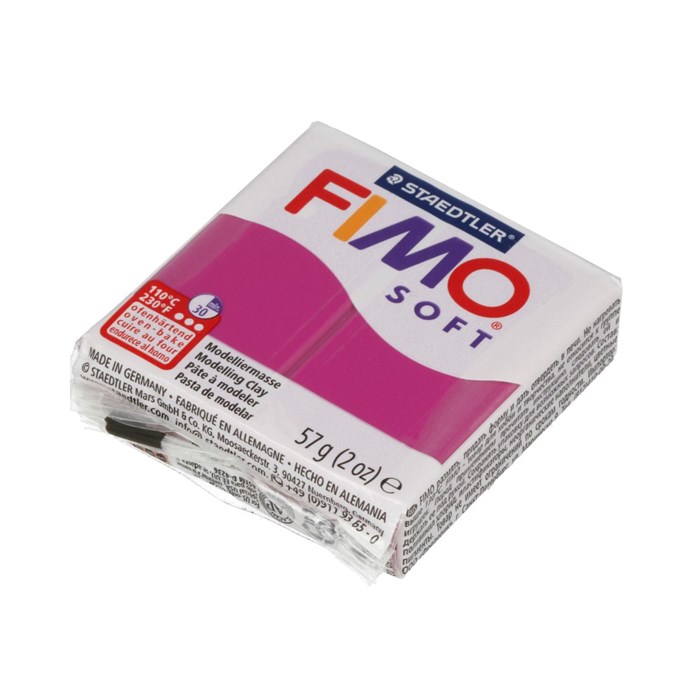 "FIMO" Soft полимерная глина 57 г 8020-61 фиолетовый XG8010200301 - фото 697673