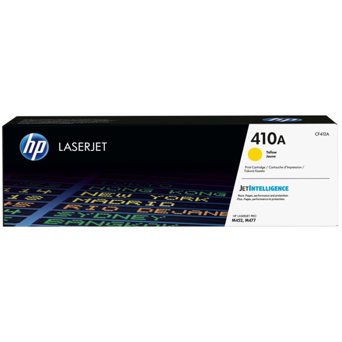 Картридж лазерный HP 410A CF412A жел. для CLJ Pro M452/MFP M47 489843 - фото 707953