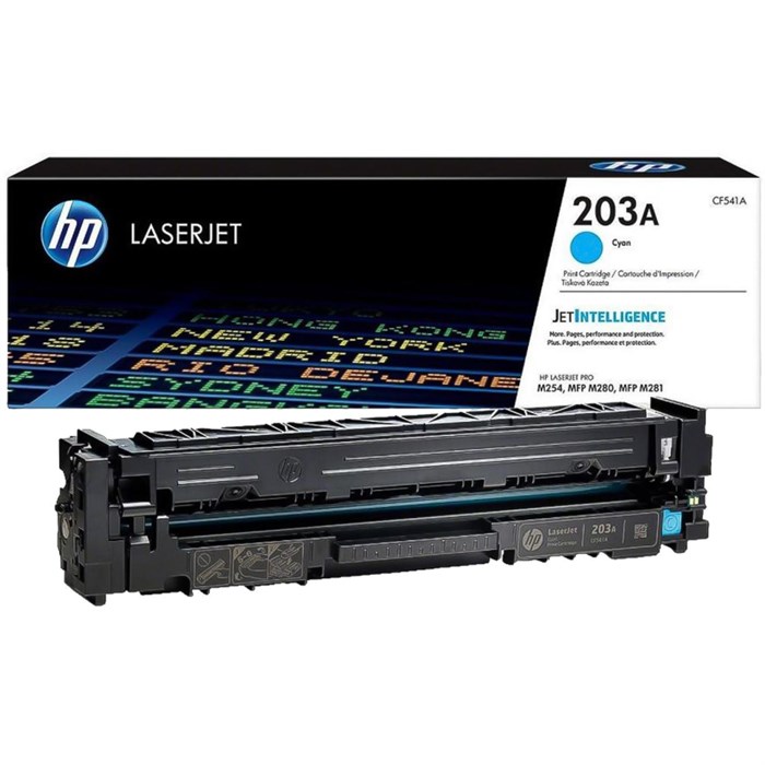 Картридж лазерный HP 203A CF541A гол. для CLJ Pro M254 MFP M280/281 770028 - фото 708320