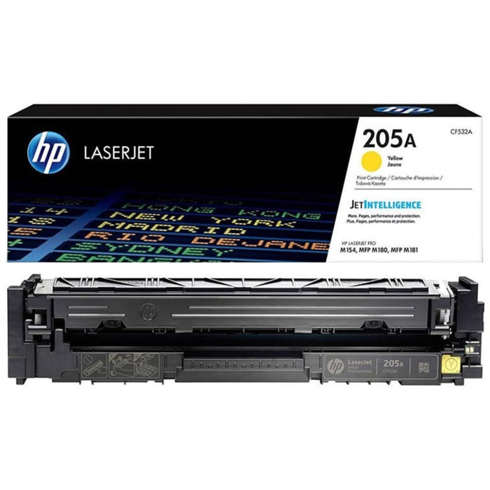 Картридж лазерный HP 205A CF532A жел. для CLJ MFP M180/181 770024 - фото 708369