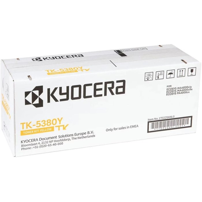 Картридж лазерный Kyocera TK-5380Y 1T02Z0ANL0 желт. PA4000cx/MA4000cix/MA40 1992505 - фото 711783