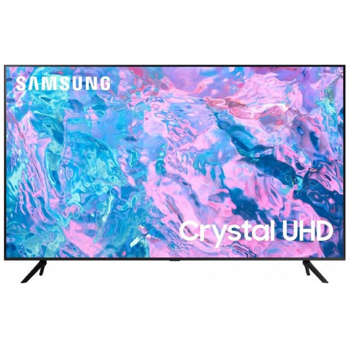 Телевизор Samsung 43 UE43CU7100UXRU Smart Series 7 черный/4K Ultra HD - фото 713842